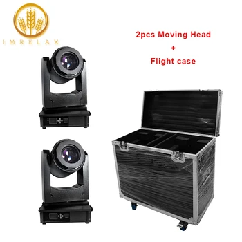 

IMRELAX 2pcs Moving Head Light With Flight Case Package Sky Super Beam DMX Extraordinary 350W 17R For Wedding Ceremony DJ Show