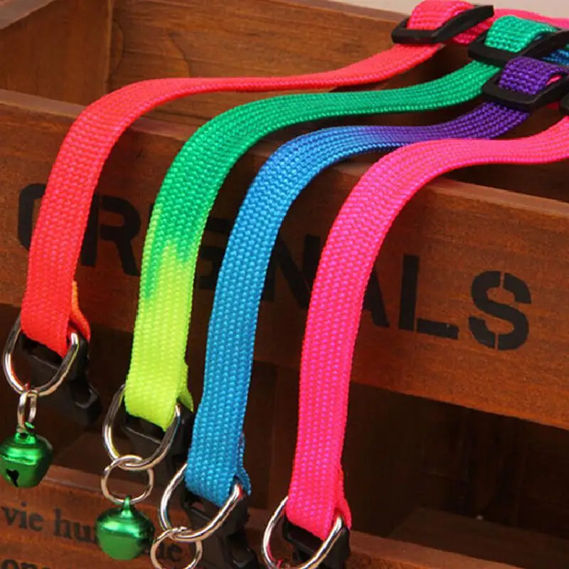 Buy 1PC Colorful Plastic Buckle Pet Dog Puppy Cat Bell