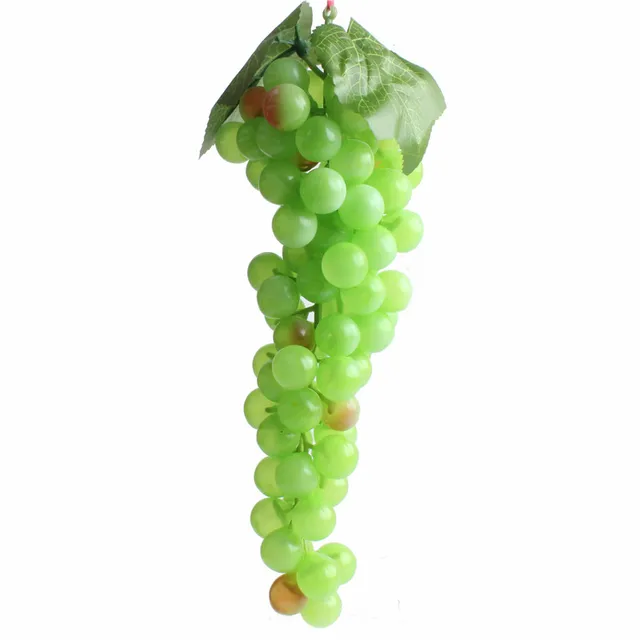 1 pcs Fake Grape Artificial Fruit Grape Decorative plant Plastic Fruits
