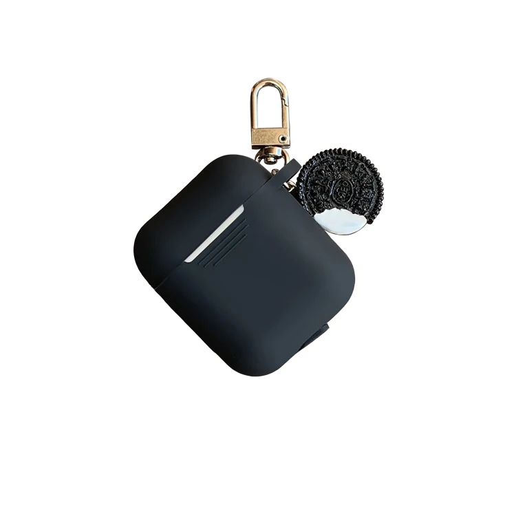 Шоколадное Печенье чехол для Apple Airpods защитный чехол Bluetooth беспроводные наушники чехол для AirPods зарядная коробка
