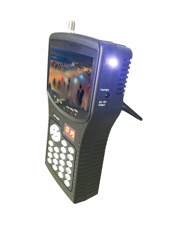 Kpt 255h sat finder Замена спутникового kpt 968g монитор 4 3 дюймов DVB S/S2 тест сигнала с av usb hd1m