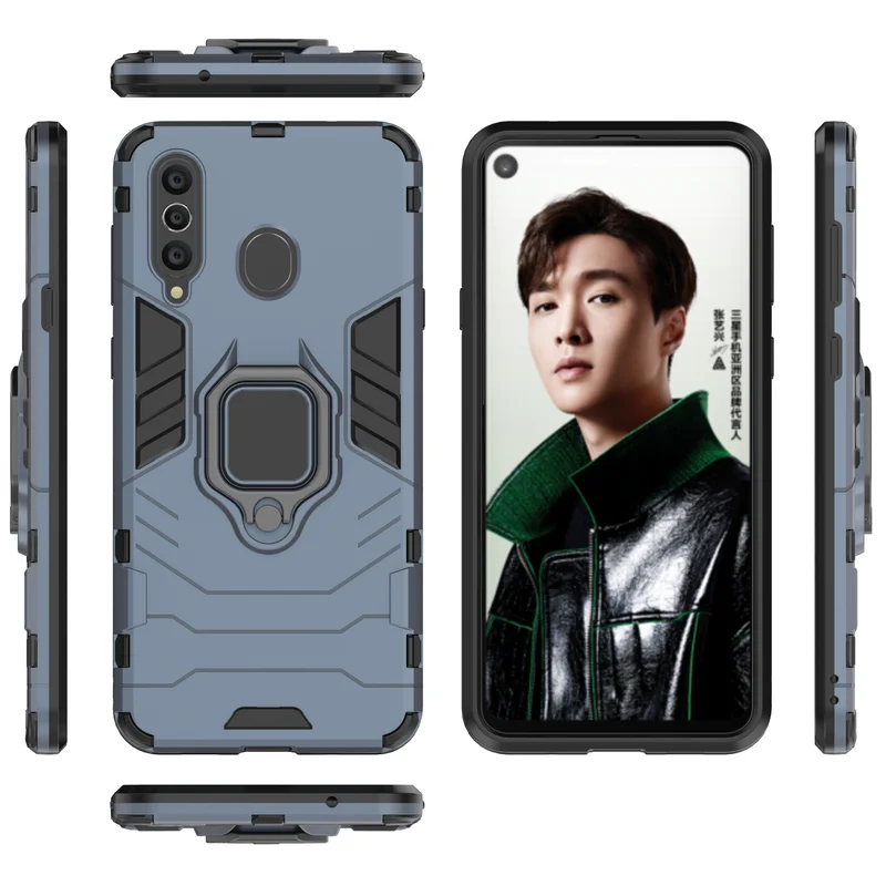 Чехол для Galaxy AS чехол A8 S градиентная Противоударная задняя крышка чехлы из