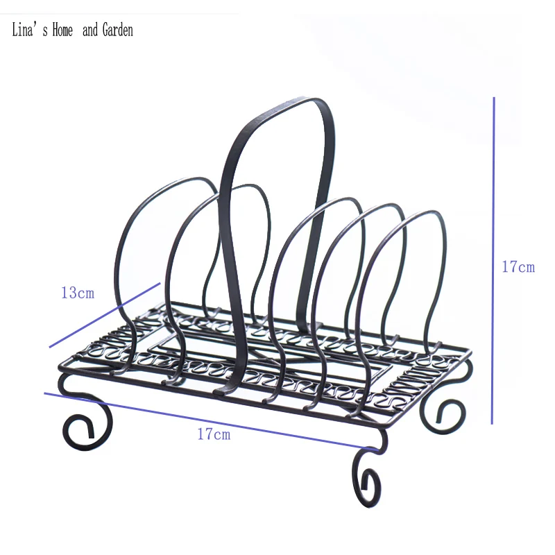 small metal iron handmade antique toast rack (2)
