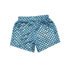 Лидер продаж русалки для маленьких девочек Обледенение укороченные штаны русалки дети милые Рыбалка Шорты