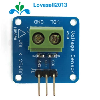 

DC Voltage Sensor Module Voltage Detector Divider for Arduino DG New