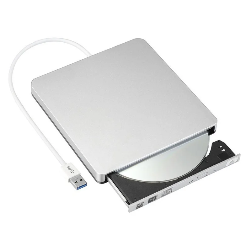 Внешний тонкий USB 3,0 DVD горелки DVD-RW VCD CD RW привод горелки Привод Superdrive портативный для Apple Mac MacBook Pro Air iMAC ПК