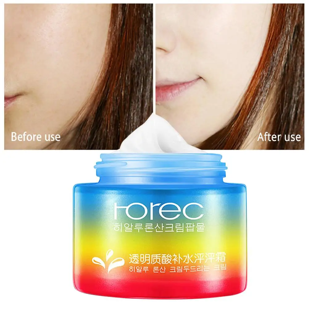 

ROREC Hyaluronic Acid Face Cream Vitamin C Moisturizer Anti Wrinkle Melasma Whitening Cream Remover Pigmentation Lifting Skin20