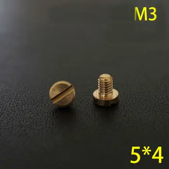 

50pc Q28-5*4 Solid Brass belt screw Chicago Screw Leathercraft