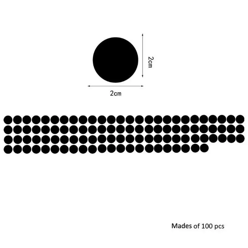 100 шт./компл. 2*2 см Акриловые зеркальные горошек круг стены Стикеры для детской комнаты Детские домашний Декор круглые настенные наклейка DIY Настенная Наклейка