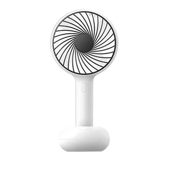 

Mini Portable Handheld Fan Rechargeable Cooling Usb Fan Desktop Table Fan 1200Mah Battery For Home Office Outdoor