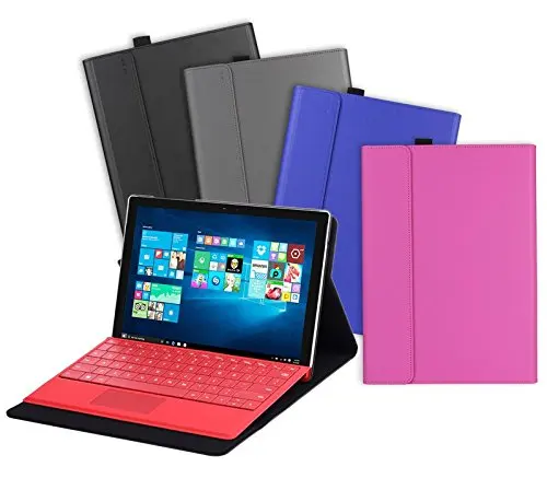 Премиум PU кожаный чехол для планшета Microsoft Surface Pro 4 5 6 7 12 3 Folio Stand Cover Sleeve For New |
