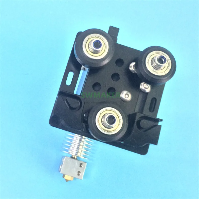 Hotend + V-slot Conjunto para Tevo Universal + v6 Metal Titan Aero Extrusora 1.75mm Openbuilds X-axis Slider Prusa Cr-10 Impressora Tpu 7 Metal titan aero extrusora tpu 1.75mm universal