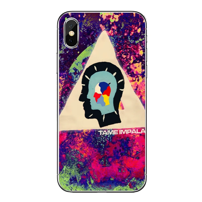 Чехол для телефона Psychedelic Tame Impala iPhone 8 7 6s 6 plus XR X XS Max SE 5s 5c 5 мягкий чехол iPod
