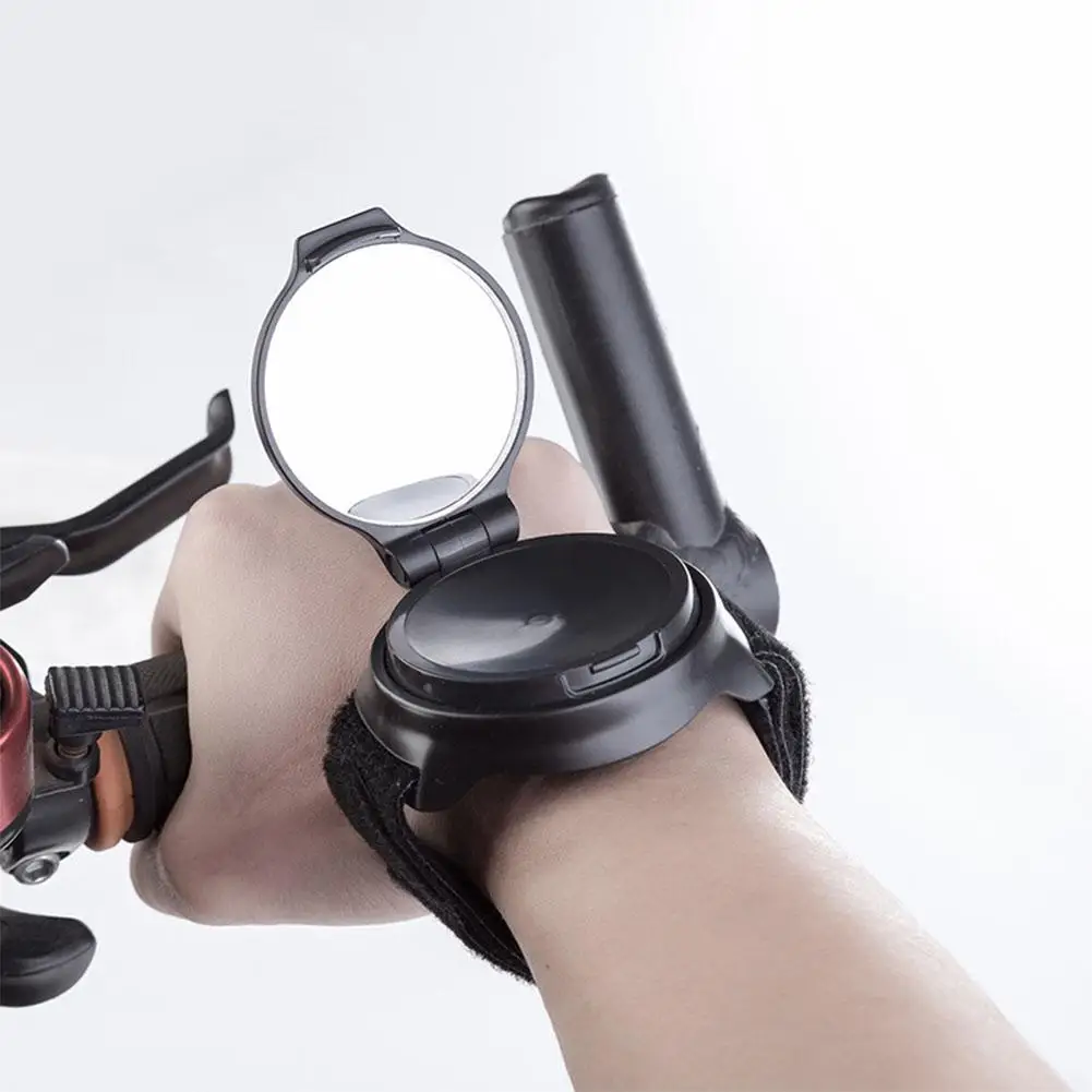 

Wrist Bicycle Reflector Free Rotation Mirror Light Reflector for Cycling Sports