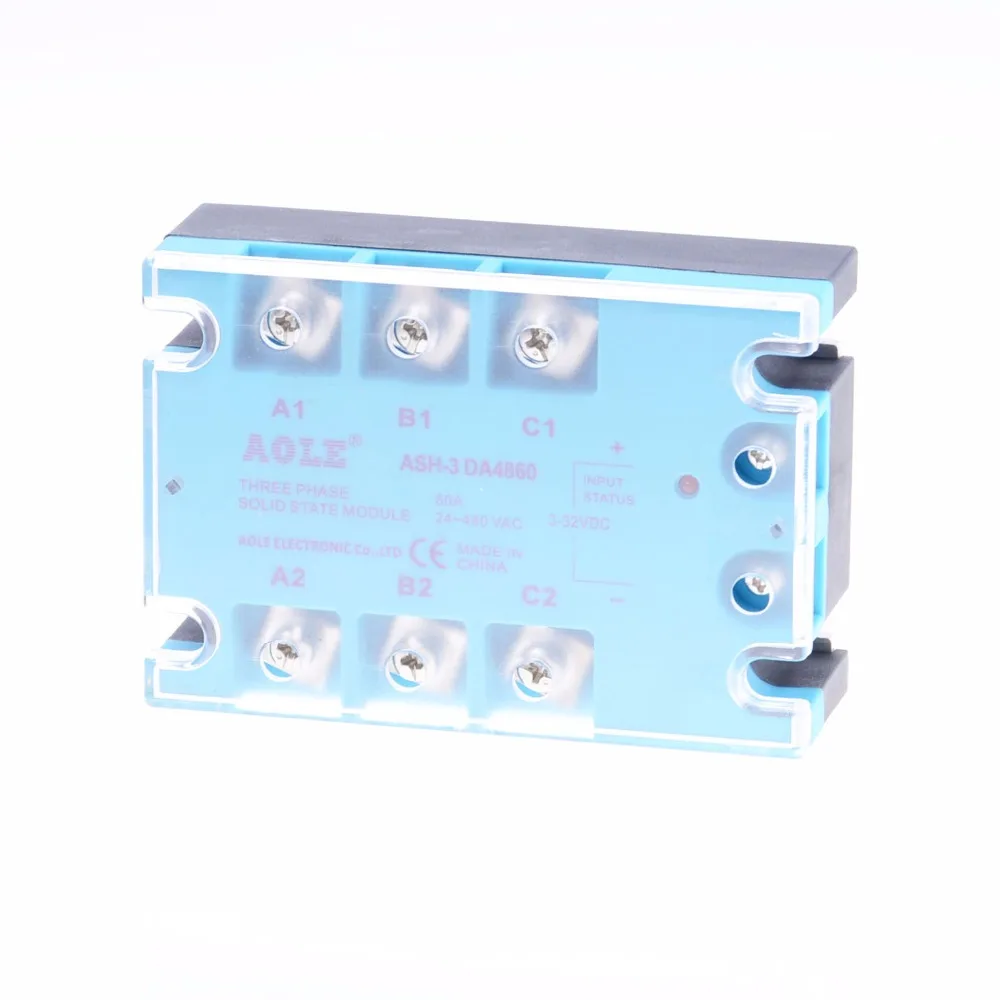 SSR реле TSR-60DA 60A/480VAC DC управление AC трехфазное твердотельное Бесплатная доставка |
