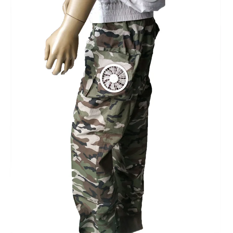 Cooling Fan Pants/Air Conditioning Clothes, Work Pants for High