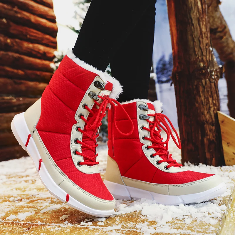 

OZERSK white winter boots women fashion snow boots new style women's shoes Brand shoes high quality fast free shipping girlw boo
