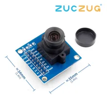 1 Uds. Módulo de cámara azul OV7670 300KP VGA para arduino DIY KIT
