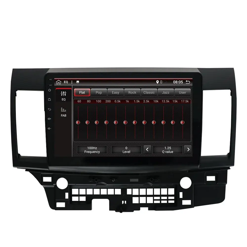  Android 9.0 Car Radio for Mitsubishi lancer 10 inch 1024*600 Quad Core wifi Bluetooth video audio M