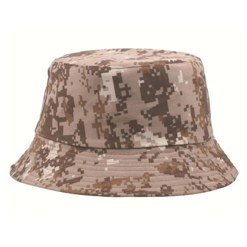 

Camouflage Hat Men Outdoor Sport Bucket Hats Tactical Boonie Hat Sun Protection Hiking Fishing Hat Safari Cap