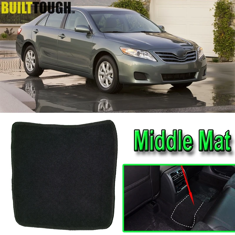 For Camry XV40 2007 - 2011 Custom Car Floor Mat Mats Middle Carpet Liner Nylon Rubber Backing Bridge 2008 2009 2010 | Автомобили и