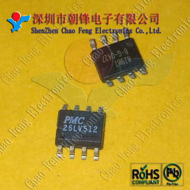 

20PCS PM25LV512A-100SCE PM25LV512A-100 PM25LV512A 25LV512 SOP8 New Original