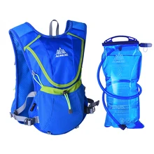 AONIJIE 8L Women/Men Outdoor Sport Running Hydration Water Backpack Lightweight Marathon Camping Cycling Bag with 1.5L Water Bag
