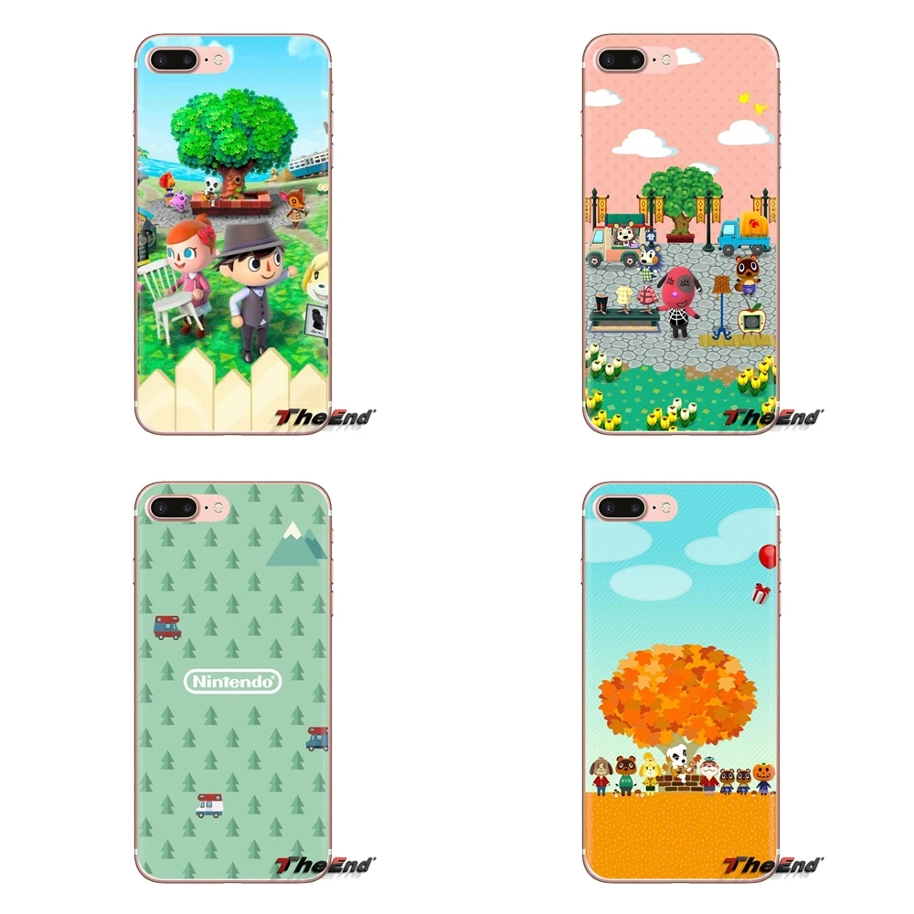 Animal Crossing Cartoon Transparent Soft Cover For HTC One U11 U12 X9 M7 M8 A9 M9 M10 E9 Plus Desire 630 530 626 628 816 820 830 |