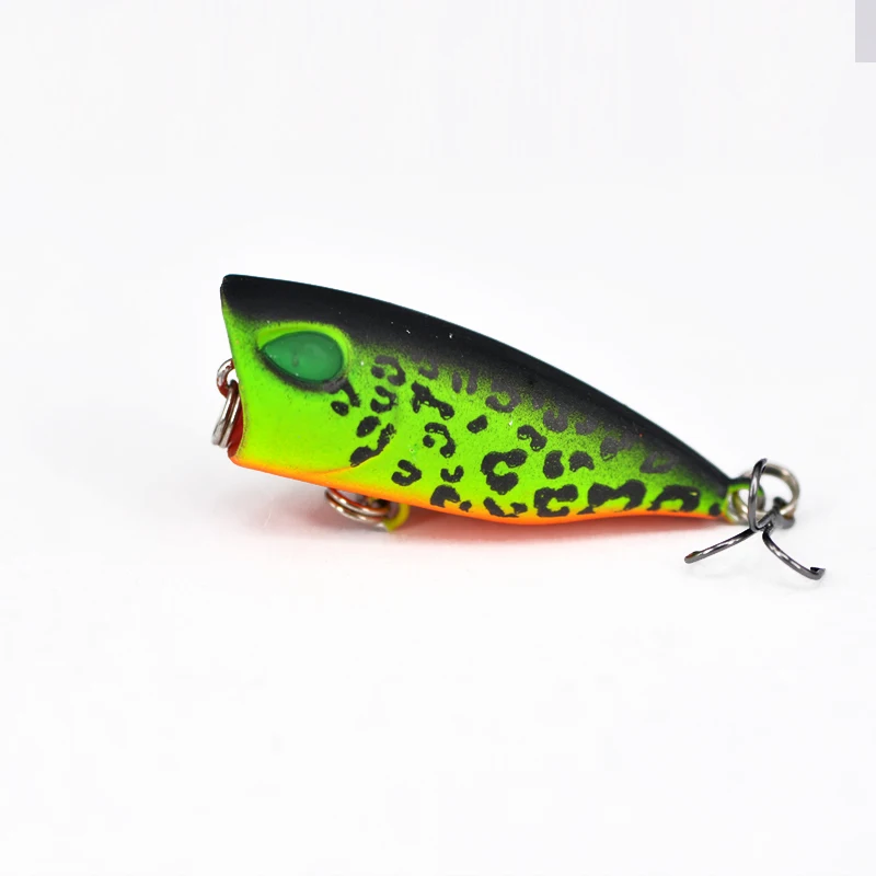 Mini Popper Stream Decoys Fishing Lure 4Cm/3G Esche Artificiali Esca Dura Piccola Poper Tilapia Big Eye Fish Carp