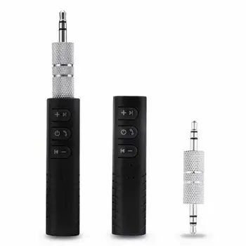 

2019 Mini 3.5mm Jack Bluetooth Car Kit Handsfree Music Audio Receiver Adapter Auto Bluetooth AUX for Speaker Headphone Car