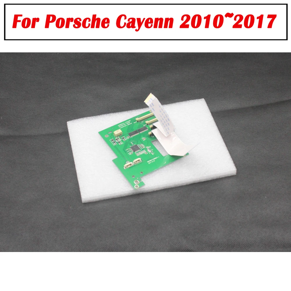 Reversing Camera For Porsche Cayenn 2010~ Connect Original Screen Display Parking Rear view camera MMI Decoder