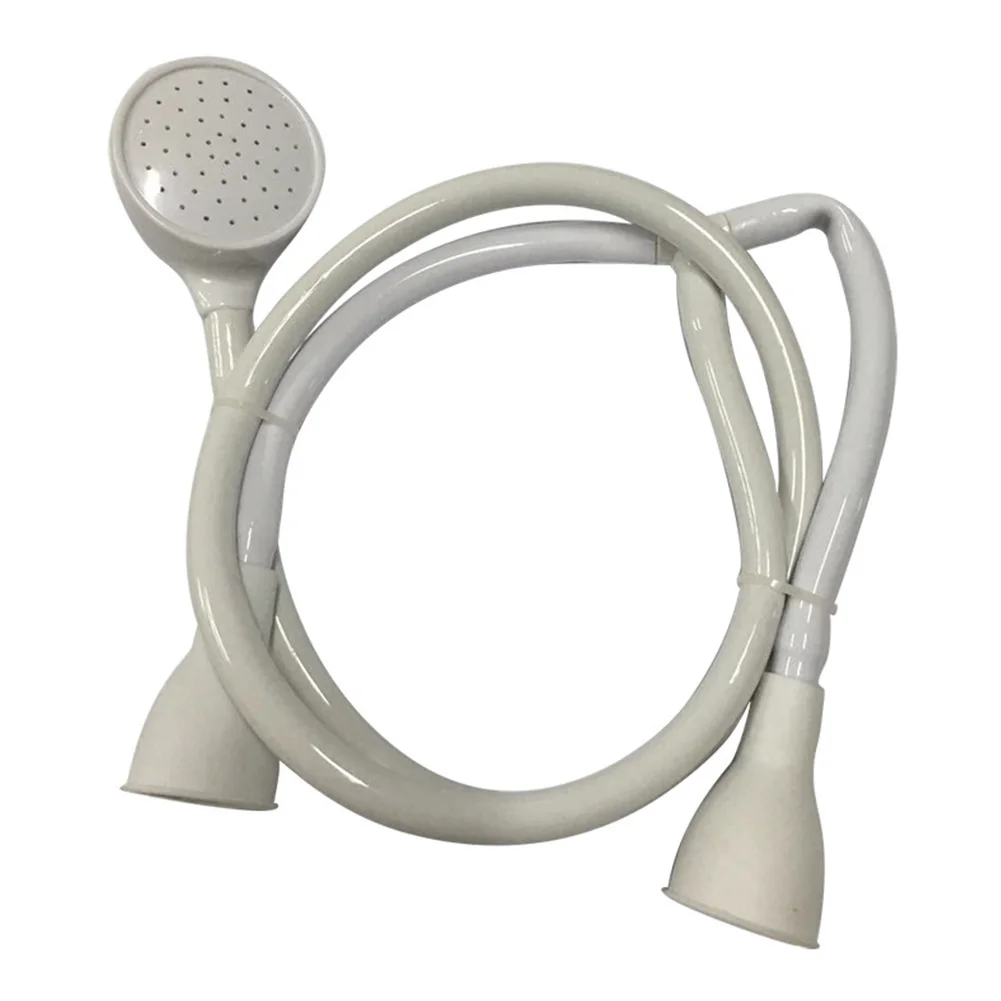 

Washing Screws Bath Tub Basin Attachment Head ABS Shower Set Indoors Sink Children Spray Hose Double Tap Pet