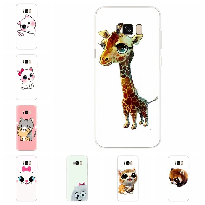 Silicone Case For Samsung Galaxy J1 J3 J4 J5 J6 J7 S9 plus A3 A5 A7 A8 A30 A50 2016 2017 2018 Cartoon Cover Funda AB110 |