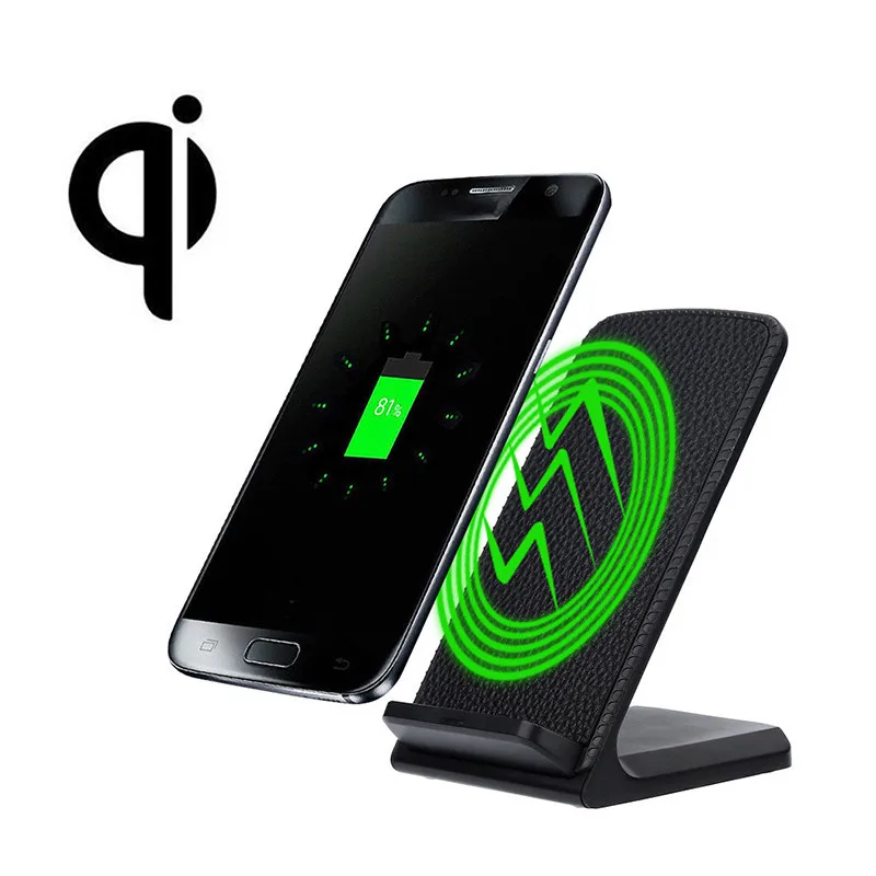 3 Coils Fast Charge Qi Wireless Charging Stand Dock
