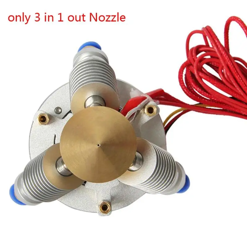 3 в 1 насадка для 3D принтера 0 4 мм 75 мм|3d hot end|1.75mm end3 in extruder |