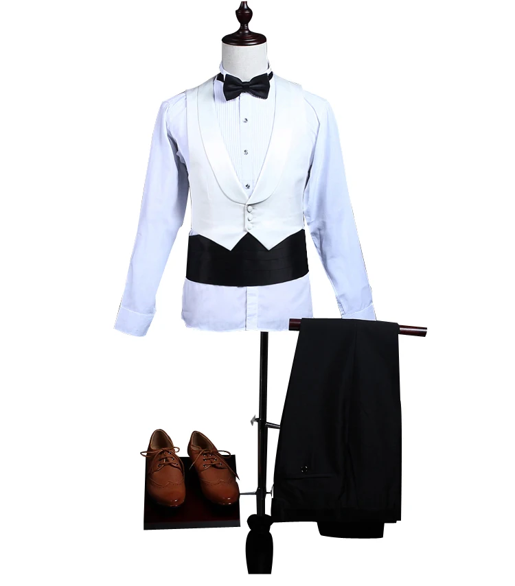 2018 Latest Coat Pant Designs Brand Black Men Suit Set Formal Slim Fit Tailcoat Wedding Groom Tuxedo Prom Blazer 3 Piece Ternos