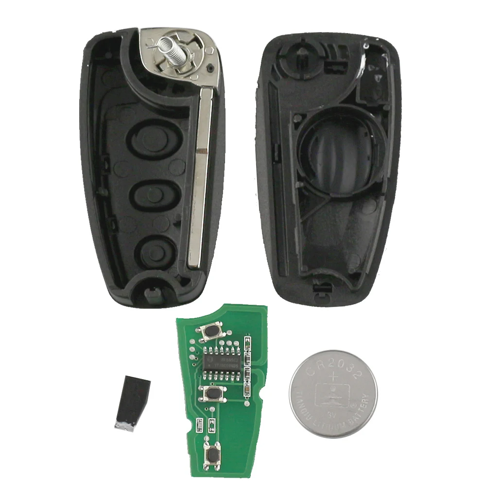 Chiave/Telecomando Per Ford Fawkes 3 - 3 Bottoni Di Vibrazione Pieghevole La Messa A Fuoco Mk1 Fiesta 2013 433mhz Con 4d63 Chip Hu101 Lama Chiedere Ford - HTB1BVMDXLvsK1Rjy0Fiq6zwtXXa0