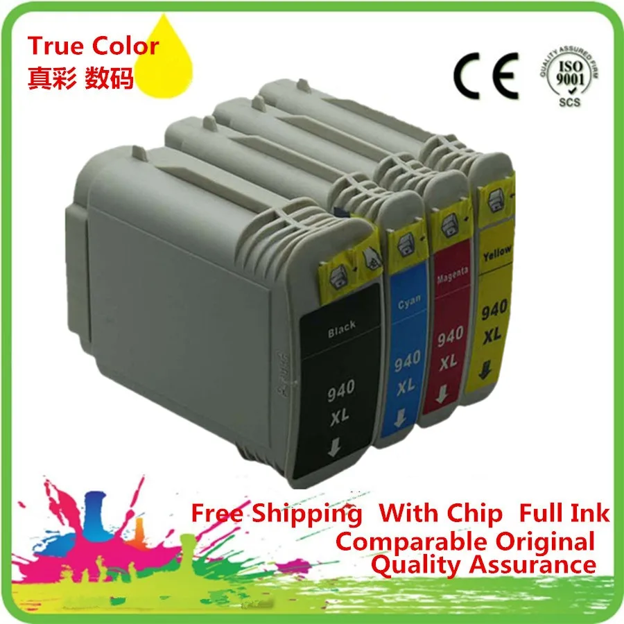Сменные чернильные картриджи для 940 XL 940XL HP940 HP940XL C4906A C4909A Officejet Pro 8500A A910a A910g A910n|ink
