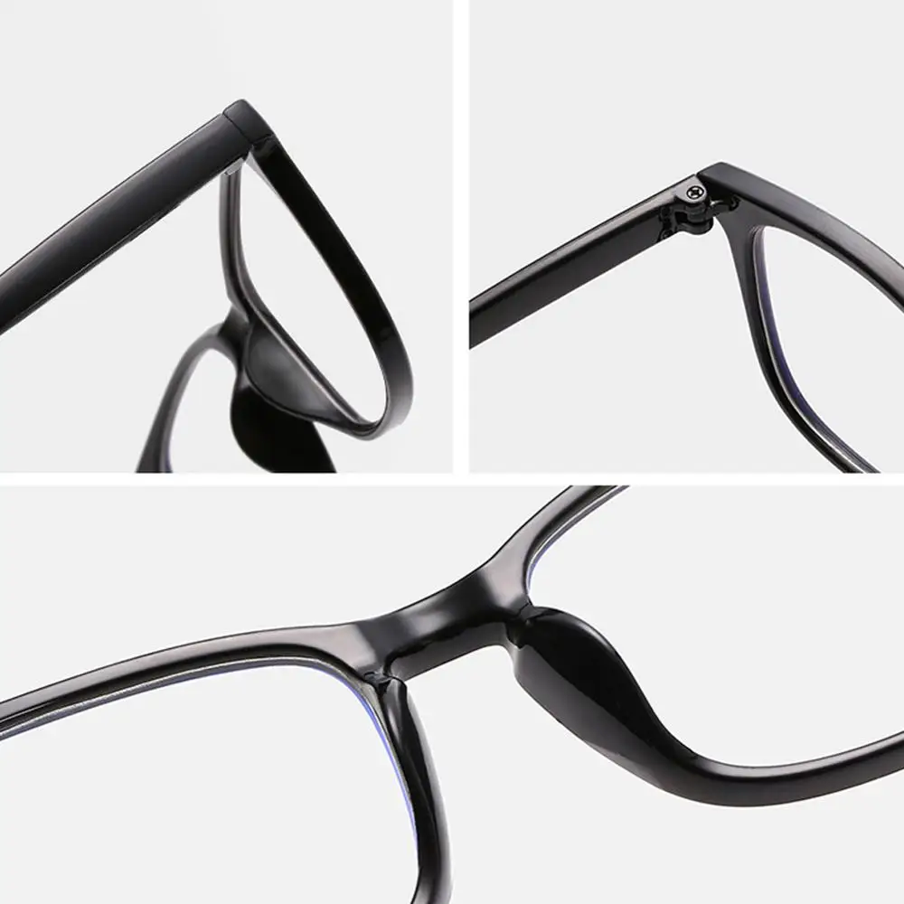 Модные женские мужские солнцезащитные очки оправа Ретро винтажный с прозрачными стеклами очки простые оптические очки унисекс
