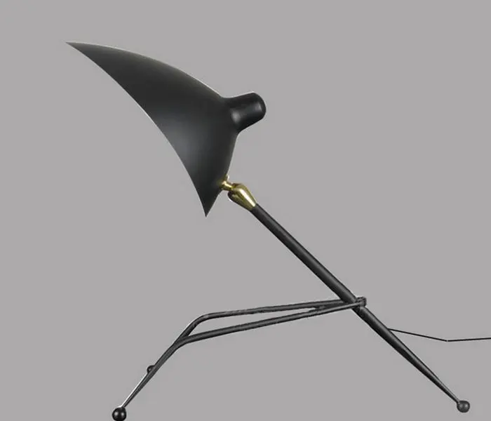 Modern Designer Nordic Industrial Style Bedside Table Lamp Vintage