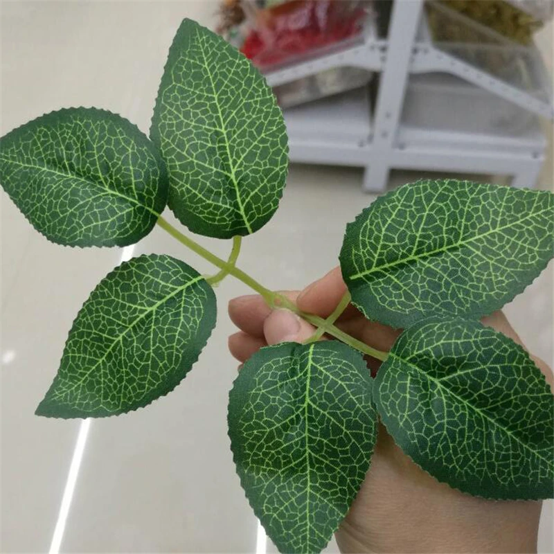 150Pcs/lot Artificial silk rose Leaves flores cheap Flower arrangement arch Leaf For Garland DIY Scrapbooking Craft fake flowers 150Pcs/lot Artificial silk rose Leaves flores cheap Flower arrangement arch Leaf For Garland DIY Scrapbooking Craft fake flowers