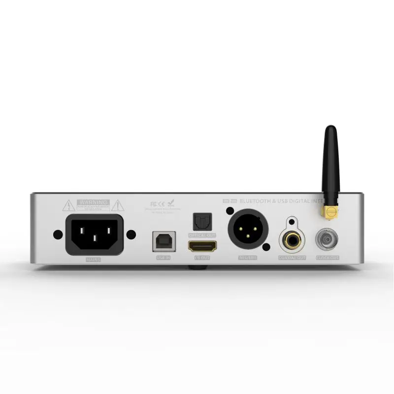 SMSL B2 Hifi DSD512 ЦАП USB интерфейс Высокая точность часы источник Bluetooth цифровой интерфейс к ies коаксиальный/оптический/AES/BNC