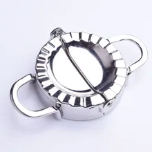 Творческий нержавеющей стали кухонная утварь пельмени, давление клецки кожи форм пельмени артефакт 8