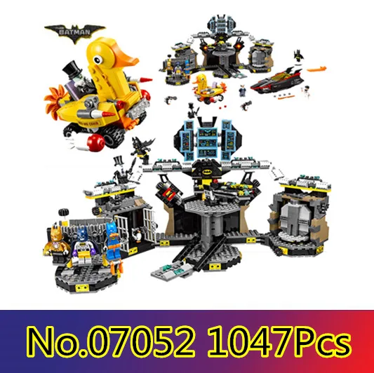 Models building toy 07052 1047pcs Building Block Compatible with lego 70909 super heroes movie blocks Batcave toys hobbies Models building toy 07052 1047pcs Building Block Compatible with lego 70909 super heroes movie blocks Batcave toys hobbies