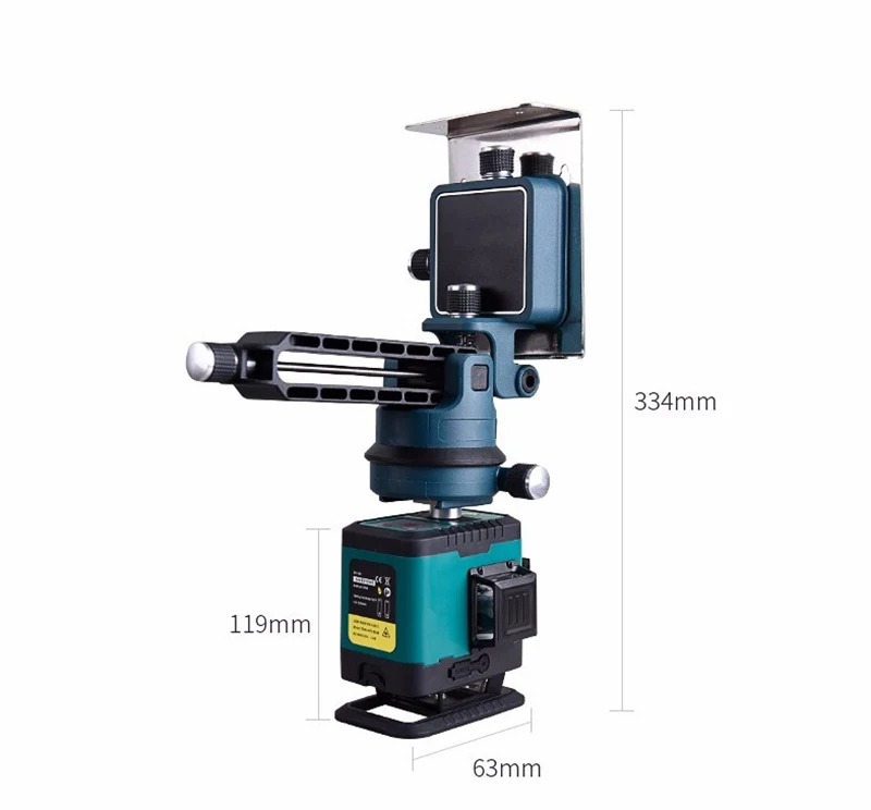 XEAST, 12 линий, зеленый луч, лазерный уровень, 3D, самонивелирующийся, 360, Горизонтальная и вертикальная Крестовая плитка, напольный лазер