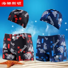 Плавки летние Для мужчин мужские плавки Новое поступление пляж плавание Шорты несколько печати большие размеры ожирение Шорты