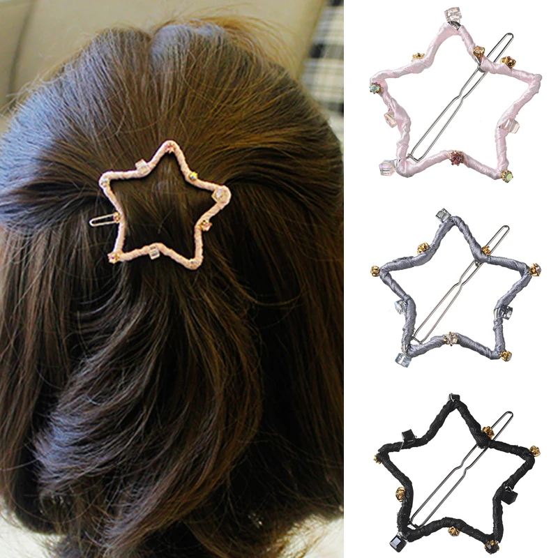 M MISM Korean Hairpins Woman Hair Accessories Barrettes Girls Ribbon