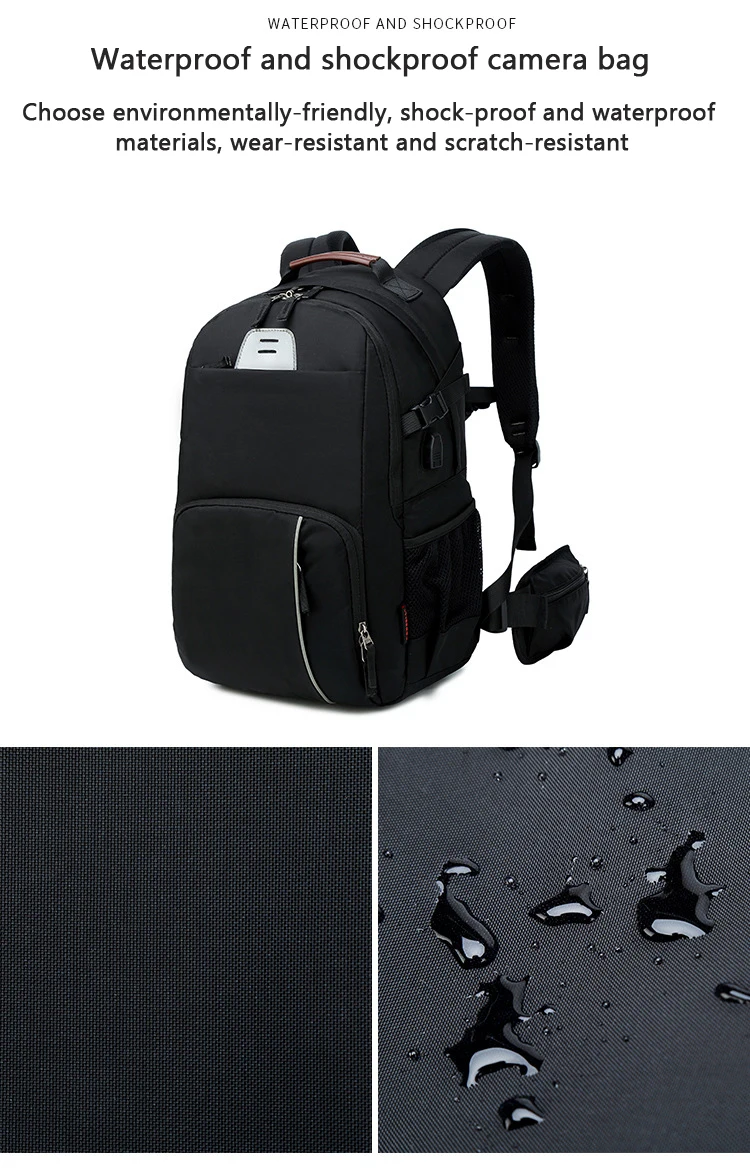 CAREELL C3058 DSLR камера сумка Фото сумка камера рюкзак универсальный большой емкости рюкзак для фототехники для камеры Canon/Nikon