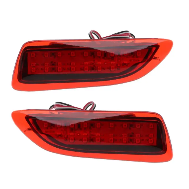 

1Pair FTT Rear Bumper Lights LED Reflector Brake Stop Signal Running Lamp For Toyota Corolla Lexus CT200h