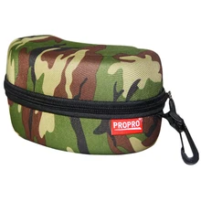 Бренд 1* уличные лыжные очки стекло es защитный чехол стеклянная коробка солнцезащитное стекло es сумка для хранения на молнии с пряжкой крюк черный